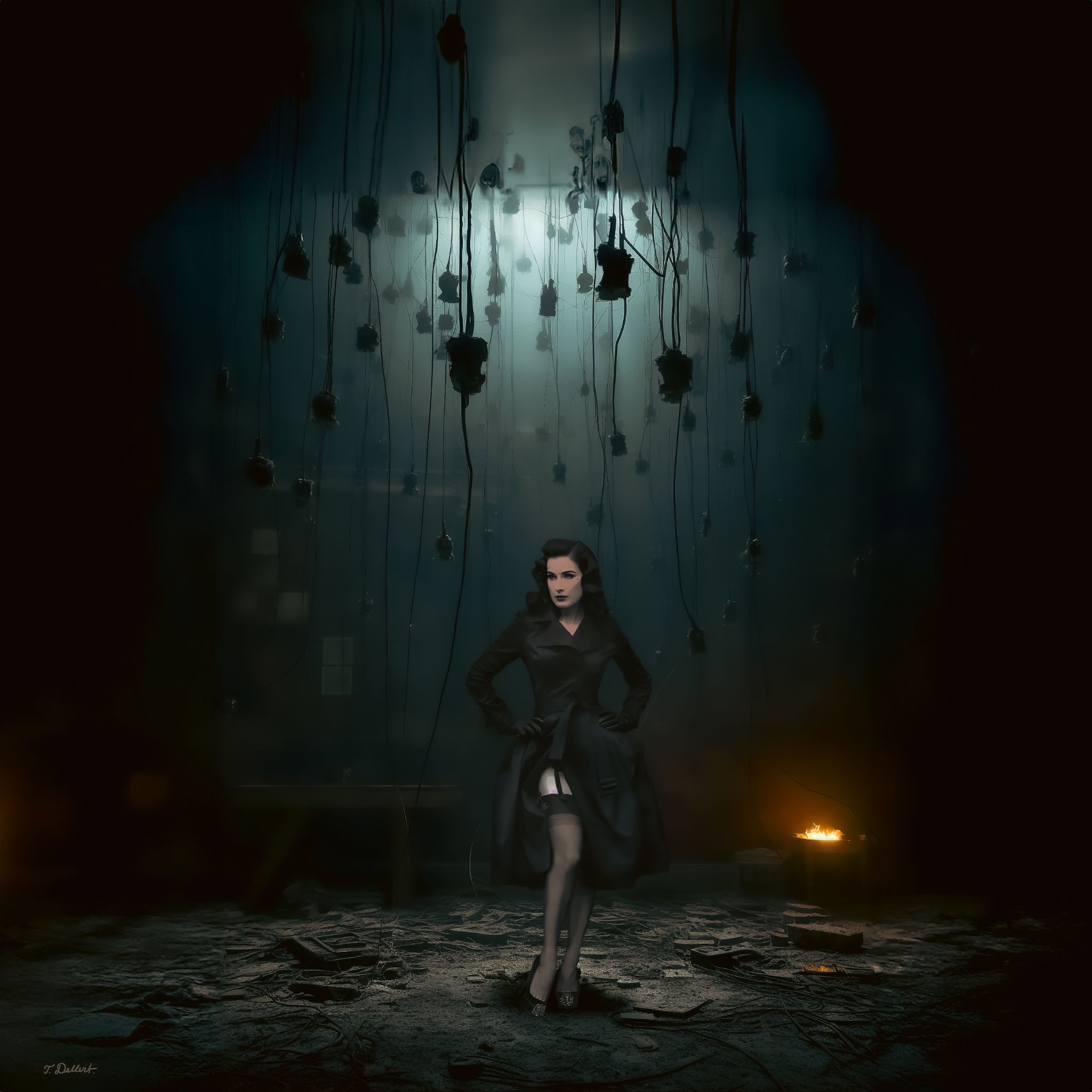 Dita at Night Camp  213400